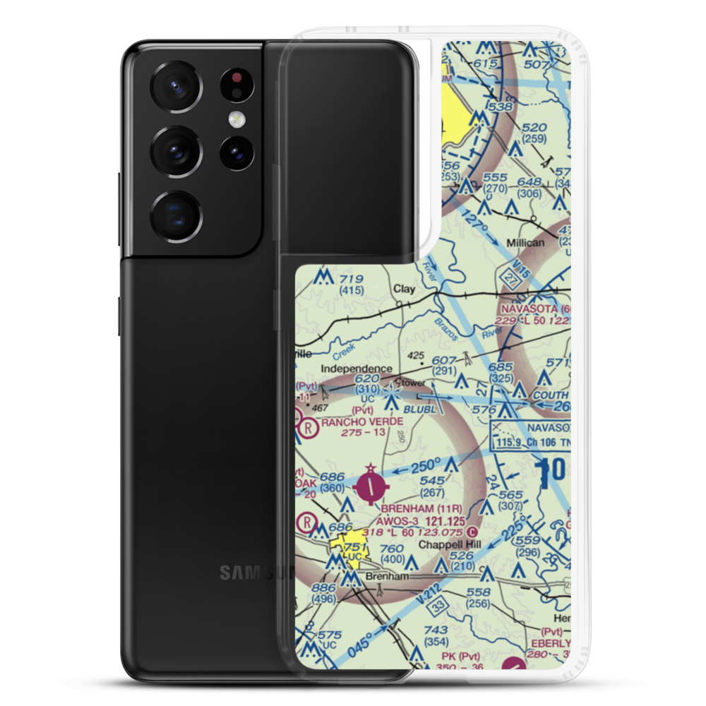 Flying C Ranch Airport (65TA) VFR Sectional Samsung Case Samsung Galaxy S21 Ultra model shown