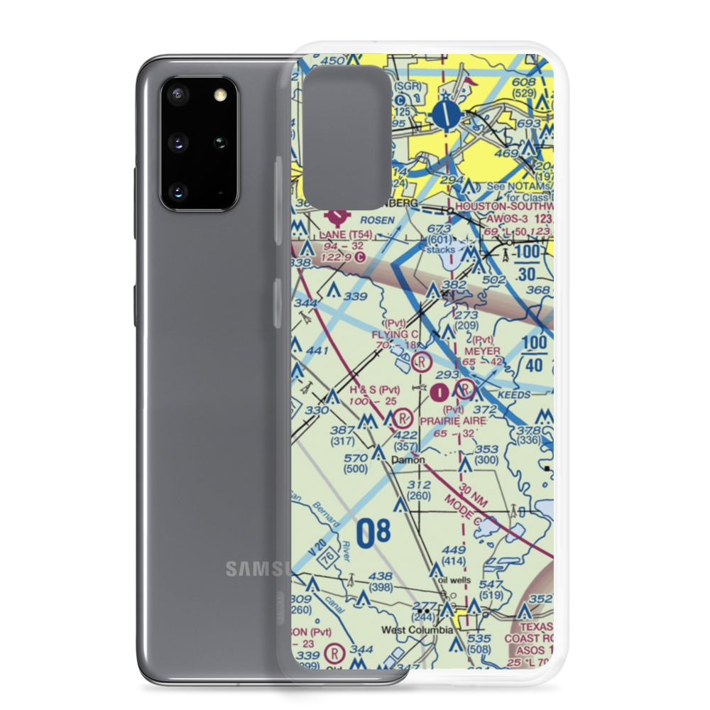 Flying C Ranch Airport (XS25) VFR Sectional Samsung Case Samsung Galaxy S20 Plus model shown