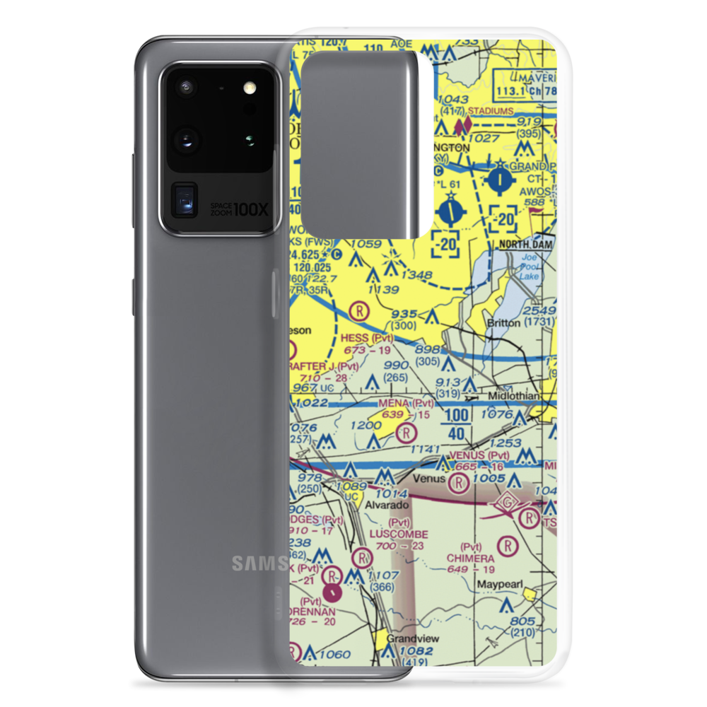 Flying L Airpark (6TX7) VFR Sectional Samsung Case Samsung Galaxy S20 Ultra model shown