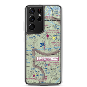 Flying Machines Airstrip (AR08) VFR Sectional Samsung Case