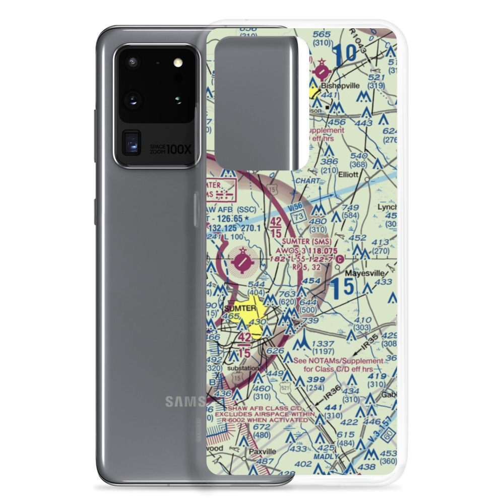 Flying O Airport (00SC) VFR Sectional Samsung Case Samsung Galaxy S20 Ultra model shown