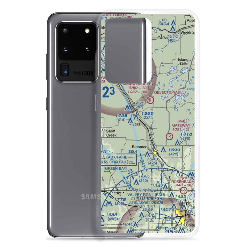 Flying O Airport (US-0128) VFR Sectional Samsung Case Samsung Galaxy S20 Ultra model shown