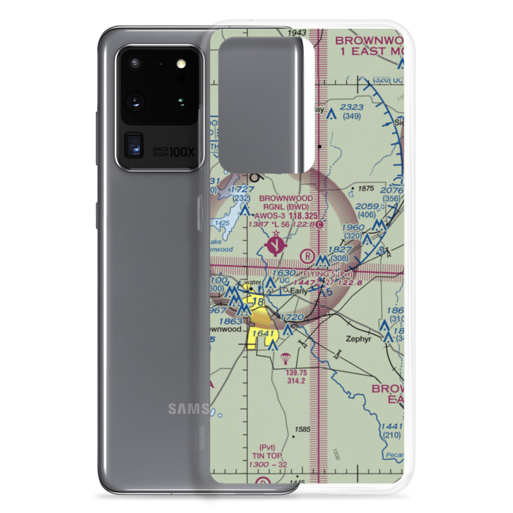 Flying S Air Ranch Airport (10XS) VFR Sectional Samsung Case Samsung Galaxy S20 Ultra model shown