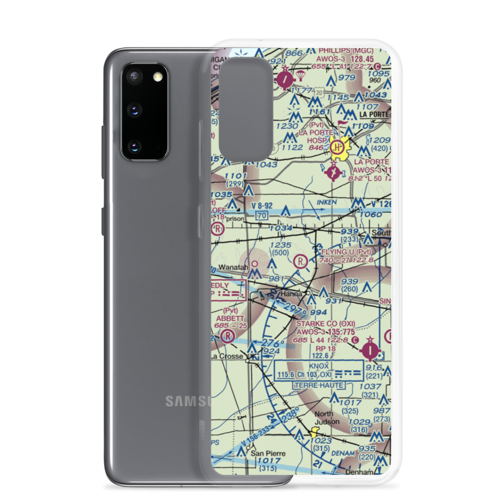 Flying U Ranch Airport (4C1) VFR Sectional Samsung Case Samsung Galaxy S20 model shown
