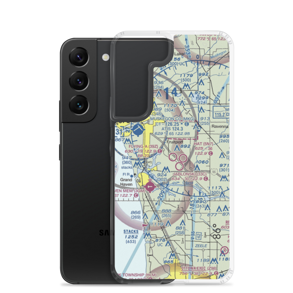 Flying-A-Ranch Airport (39Z) VFR Sectional Samsung Case Samsung Galaxy S22 model shown
