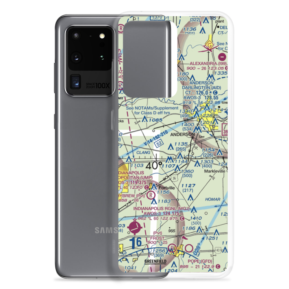 Foghorn Farms Airport (6IN5) VFR Sectional Samsung Case Samsung Galaxy S20 Ultra model shown