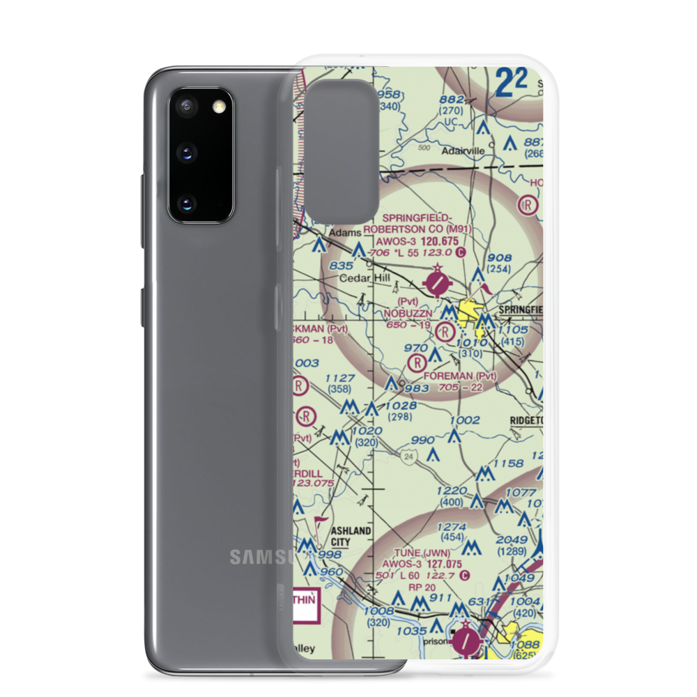 Foreman Field (9TN4) VFR Sectional Samsung Case Samsung Galaxy S20 model shown