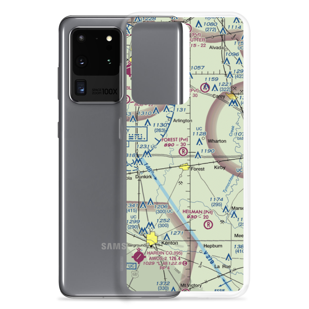 Forest Field (9OH9) VFR Sectional Samsung Case Samsung Galaxy S20 Ultra model shown