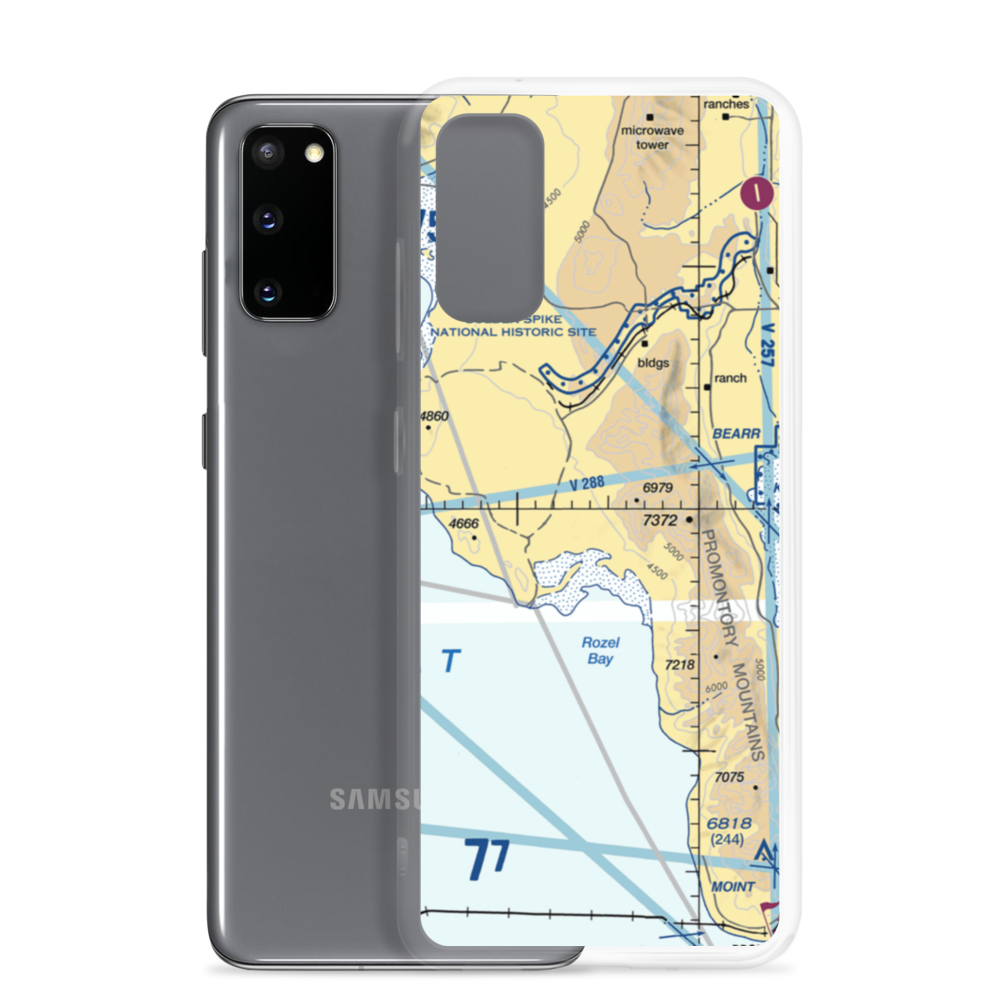 Fort Ranch Airport (2UT3) VFR Sectional Samsung Case Samsung Galaxy S20 model shown