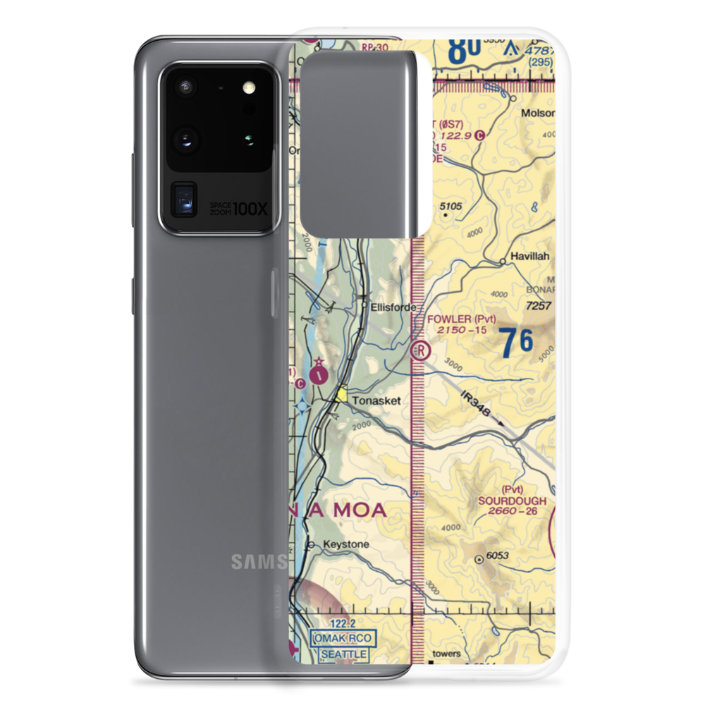 Fowler Field (02WN) VFR Sectional Samsung Case Samsung Galaxy S20 Ultra model shown