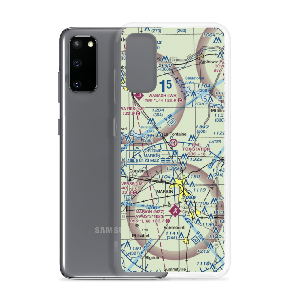 Fox Station Airport (78II) VFR Sectional Samsung Case Samsung Galaxy S20 model shown