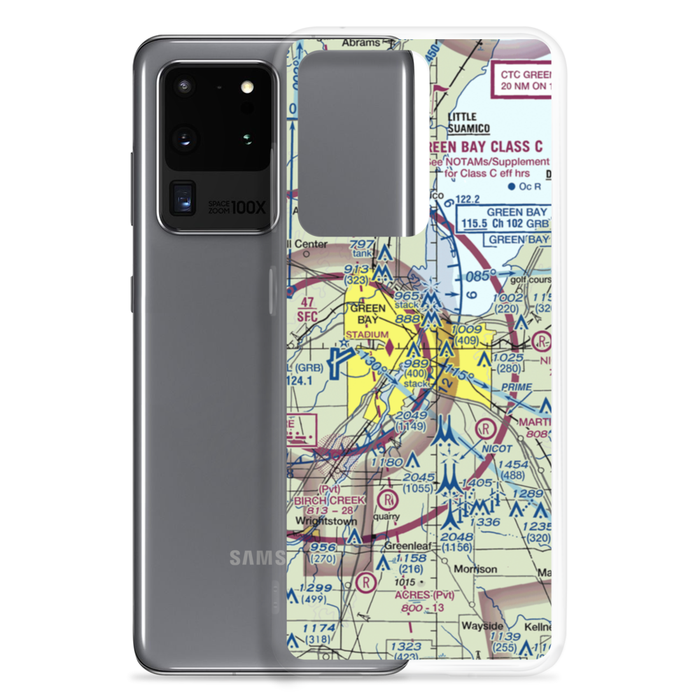 Foxair Seaplane Base (W26) VFR Sectional Samsung Case Samsung Galaxy S20 Ultra model shown