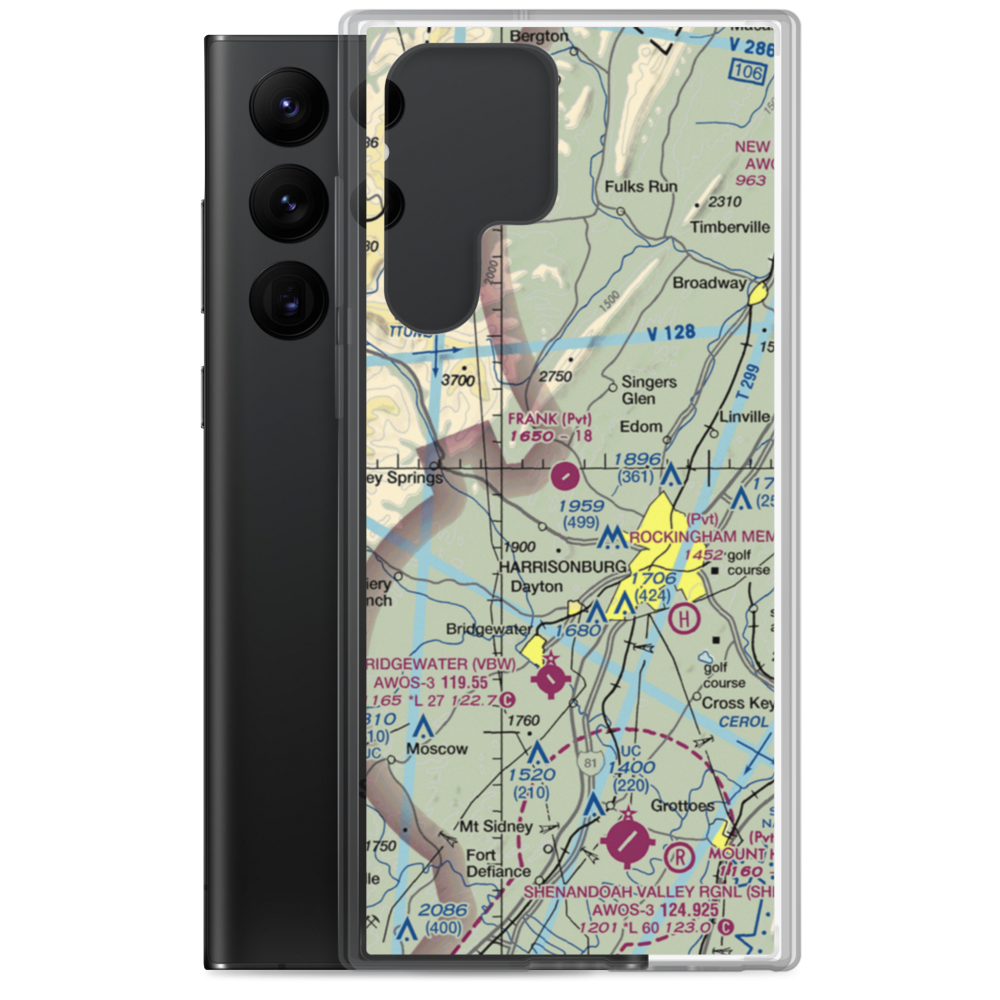 Frank Field (VA52) VFR Sectional Samsung Case Samsung Galaxy S22 Ultra model shown