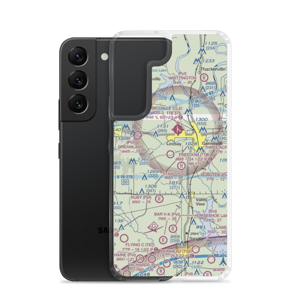 Freedom Field (7T0) VFR Sectional Samsung Case Samsung Galaxy S22 model shown