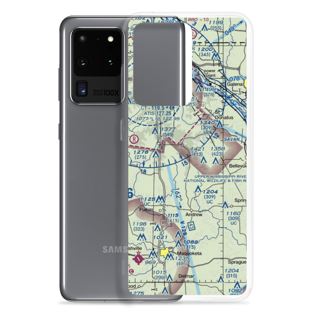Freedom Field (IA68) VFR Sectional Samsung Case Samsung Galaxy S20 Ultra model shown