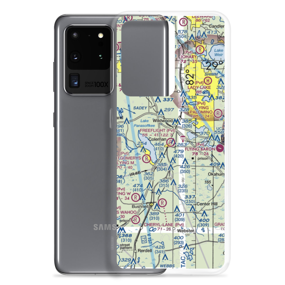 Freeflight International Airport (2FA6) VFR Sectional Samsung Case Samsung Galaxy S20 Ultra model shown