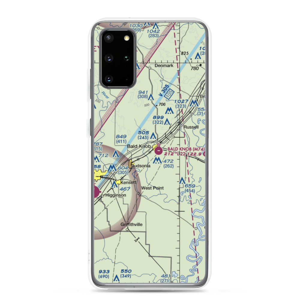 Freps Airport (FRP) VFR Sectional Samsung Case Samsung Galaxy S20 Plus model shown