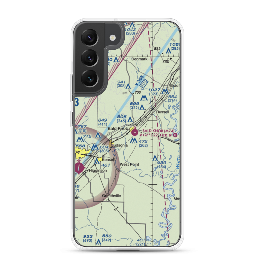 Freps Airport (FRP) VFR Sectional Samsung Case Samsung Galaxy S22 Plus model shown