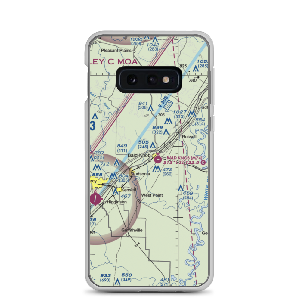 Freps Airport (FRP) VFR Sectional Samsung Case Samsung Galaxy S10e model shown