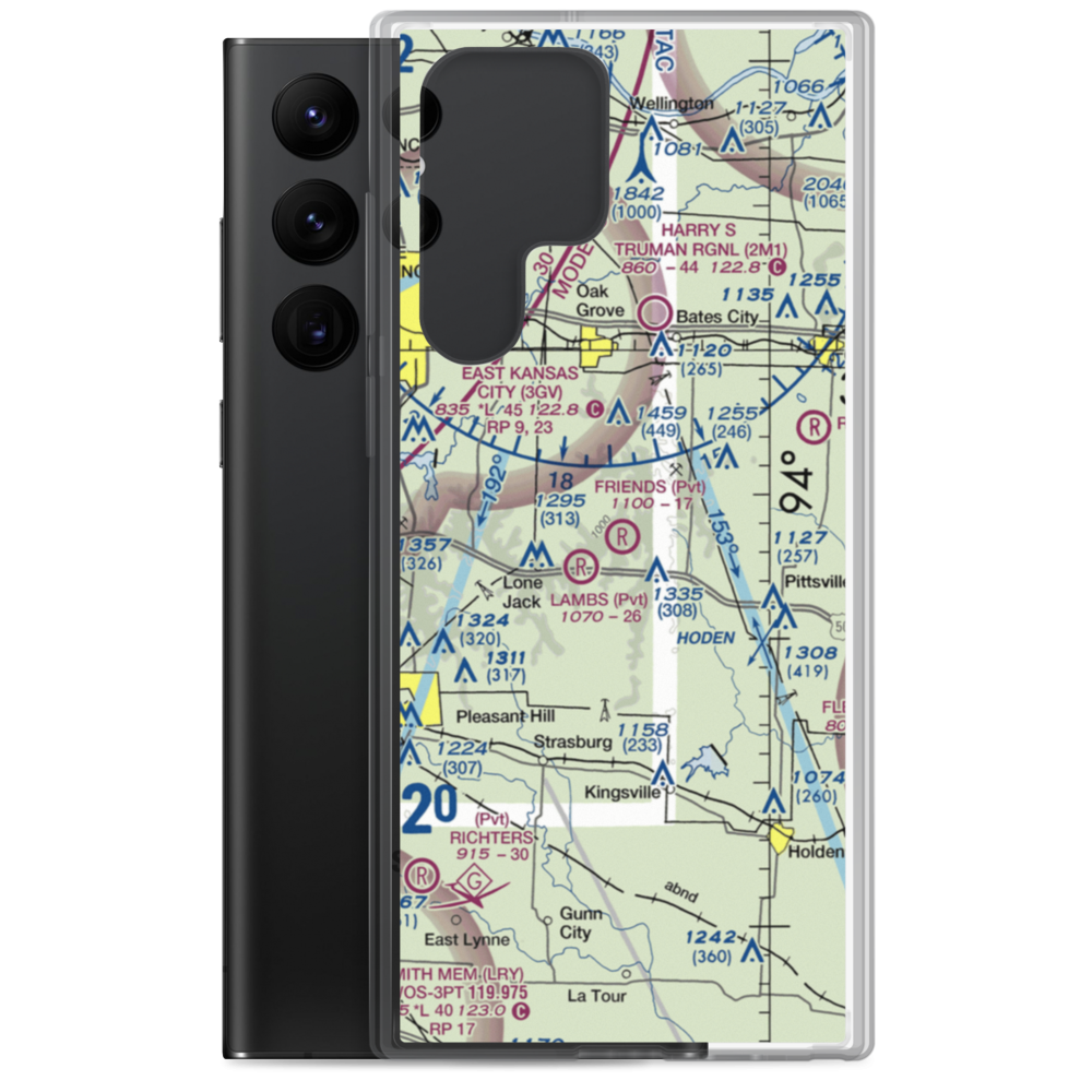 Friends Field (4MO9) VFR Sectional Samsung Case Samsung Galaxy S22 Ultra model shown