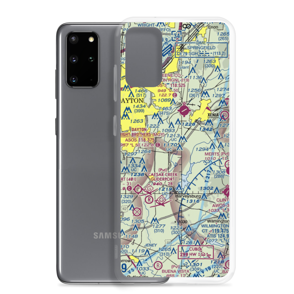 Fry Field (0OH6) VFR Sectional Samsung Case Samsung Galaxy S20 Plus model shown