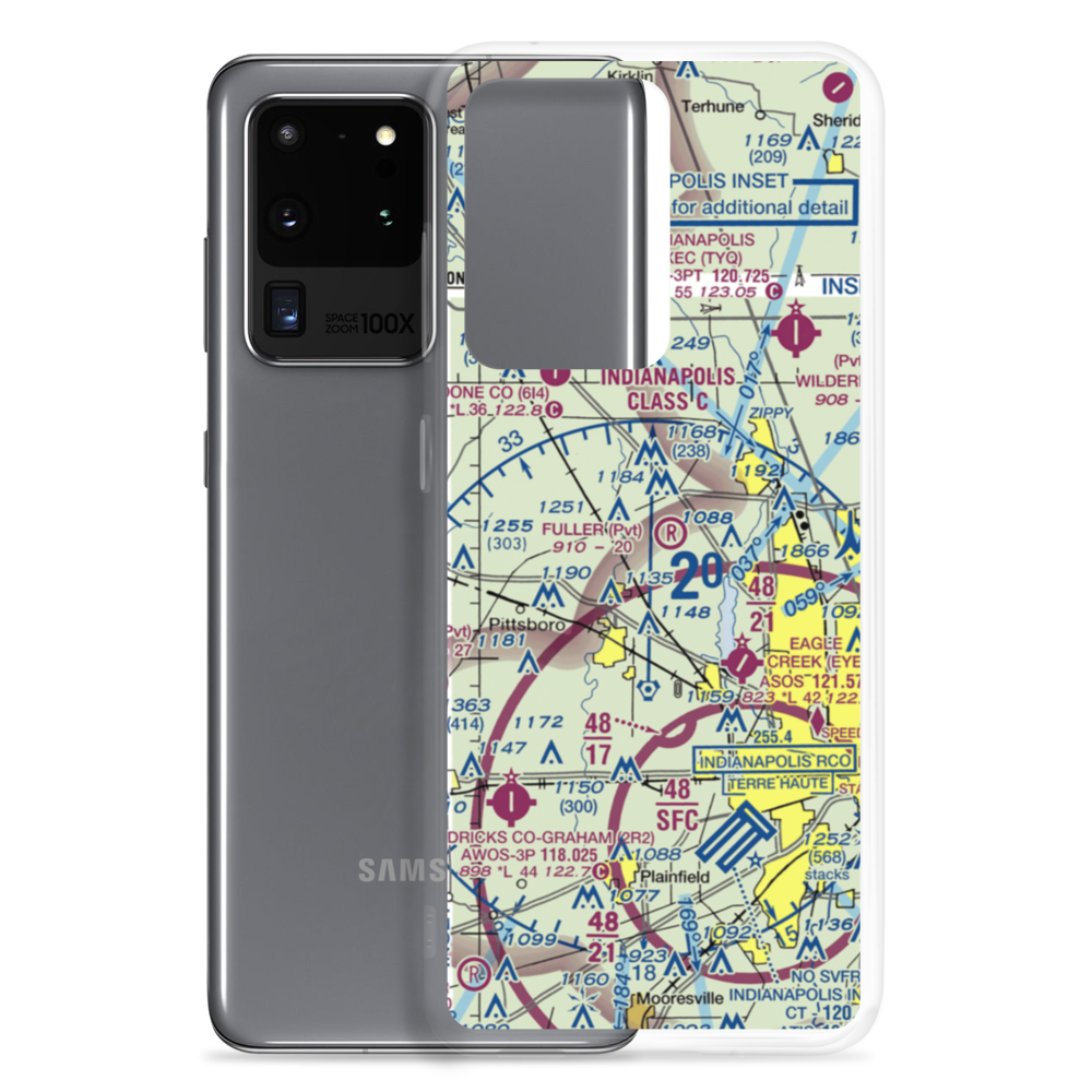 Fuller Field (38IN) VFR Sectional Samsung Case Samsung Galaxy S20 Ultra model shown
