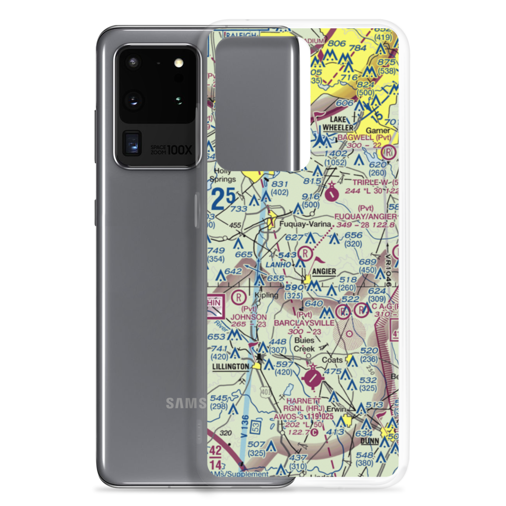Fuquay/Angier Field (78NC) VFR Sectional Samsung Case Samsung Galaxy S20 Ultra model shown