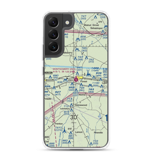 G. V. Montgomery Airport (2M4) VFR Sectional Samsung Case