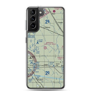 Gage Flying Farmer Airport (3ND5) VFR Sectional Samsung Case