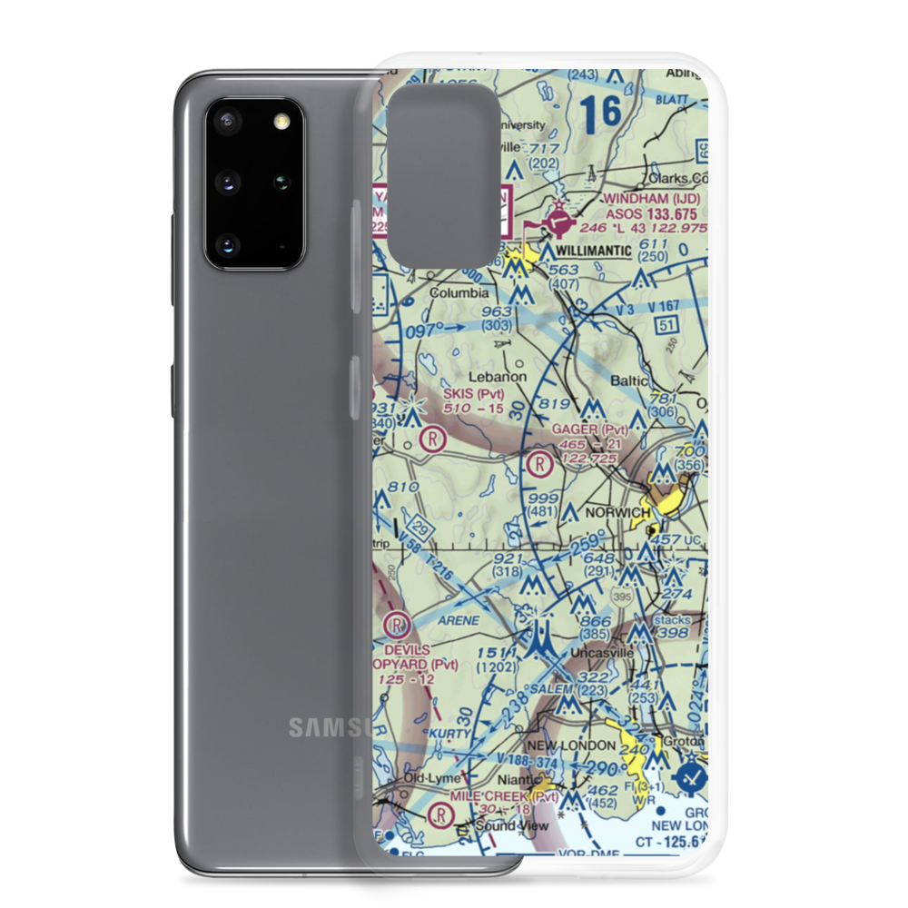 Gager Field (CT36) VFR Sectional Samsung Case Samsung Galaxy S20 Plus model shown
