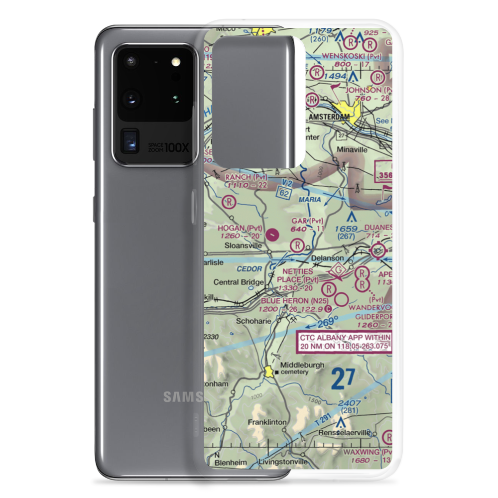 Gar Field (7NY1) VFR Sectional Samsung Case Samsung Galaxy S20 Ultra model shown