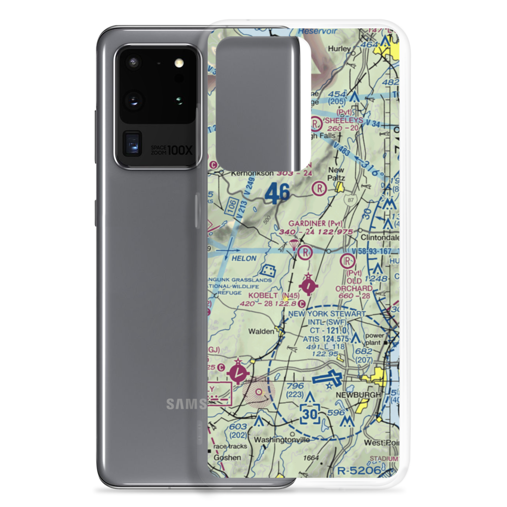 Gardiner Airport (5NY5) VFR Sectional Samsung Case Samsung Galaxy S20 Ultra model shown