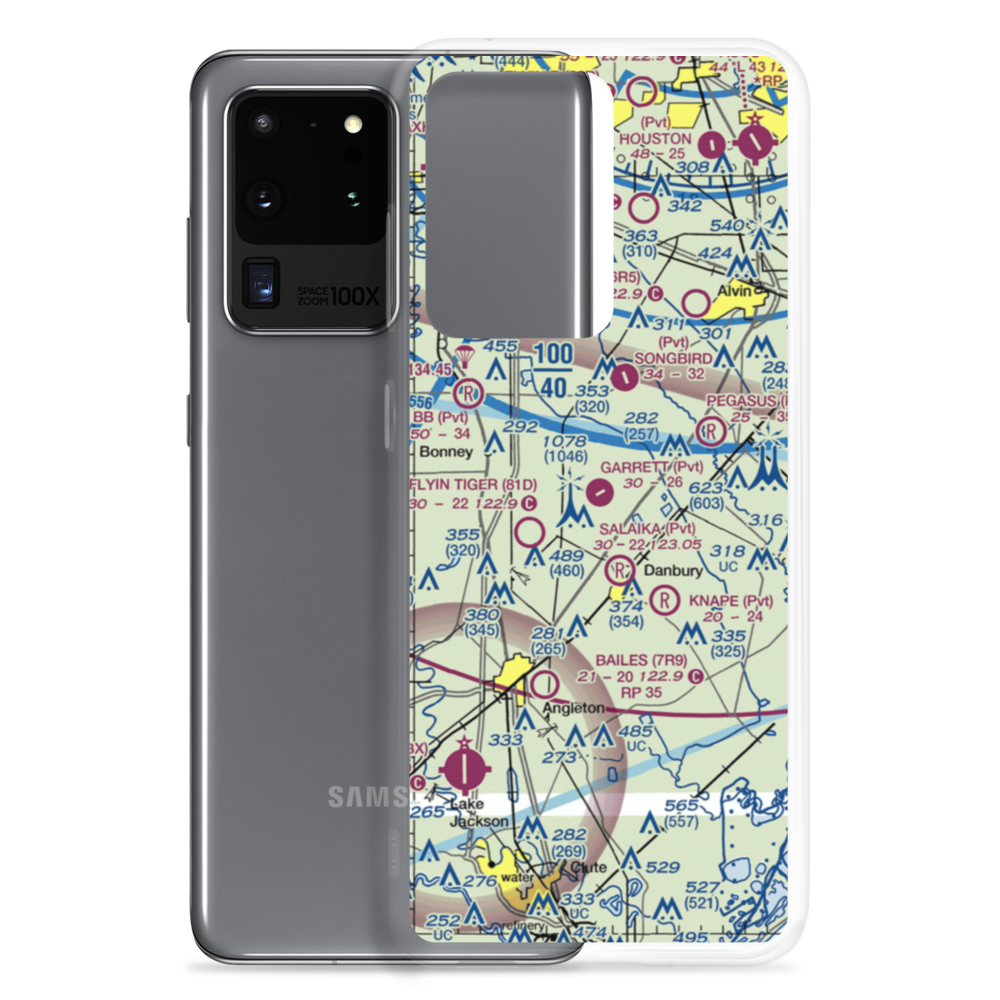 Garrett Ranch Airport (77XS) VFR Sectional Samsung Case Samsung Galaxy S20 Ultra model shown