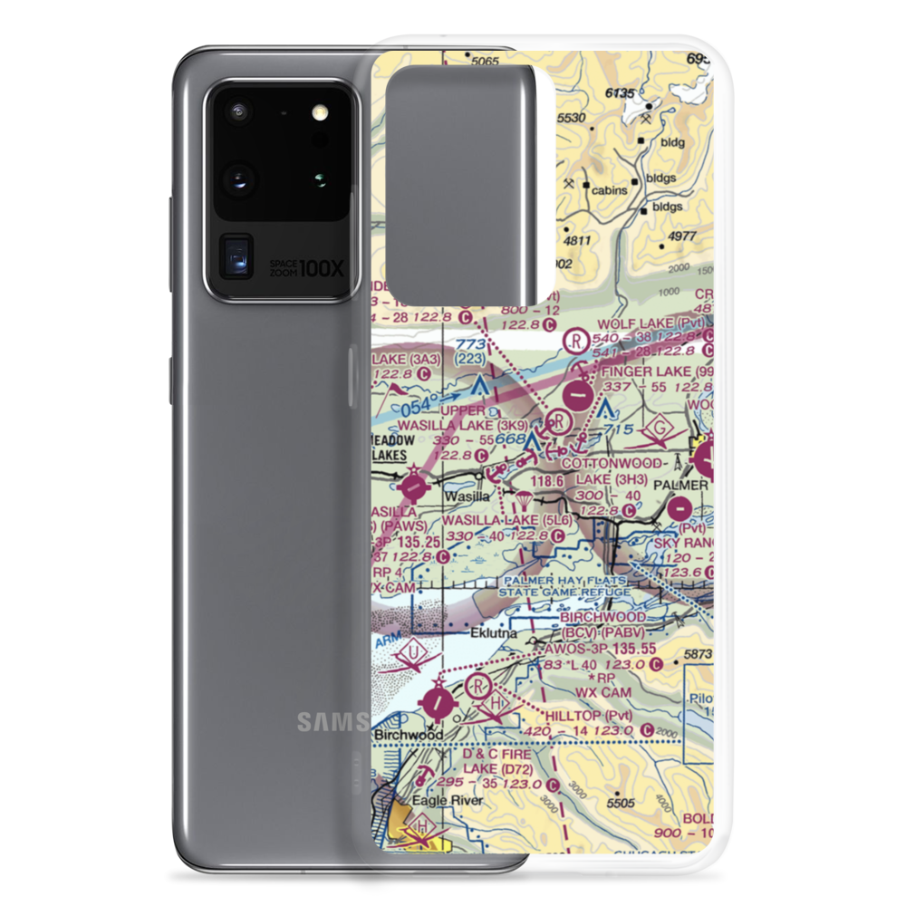 Gattis Strip (16AK) VFR Sectional Samsung Case Samsung Galaxy S20 Ultra model shown