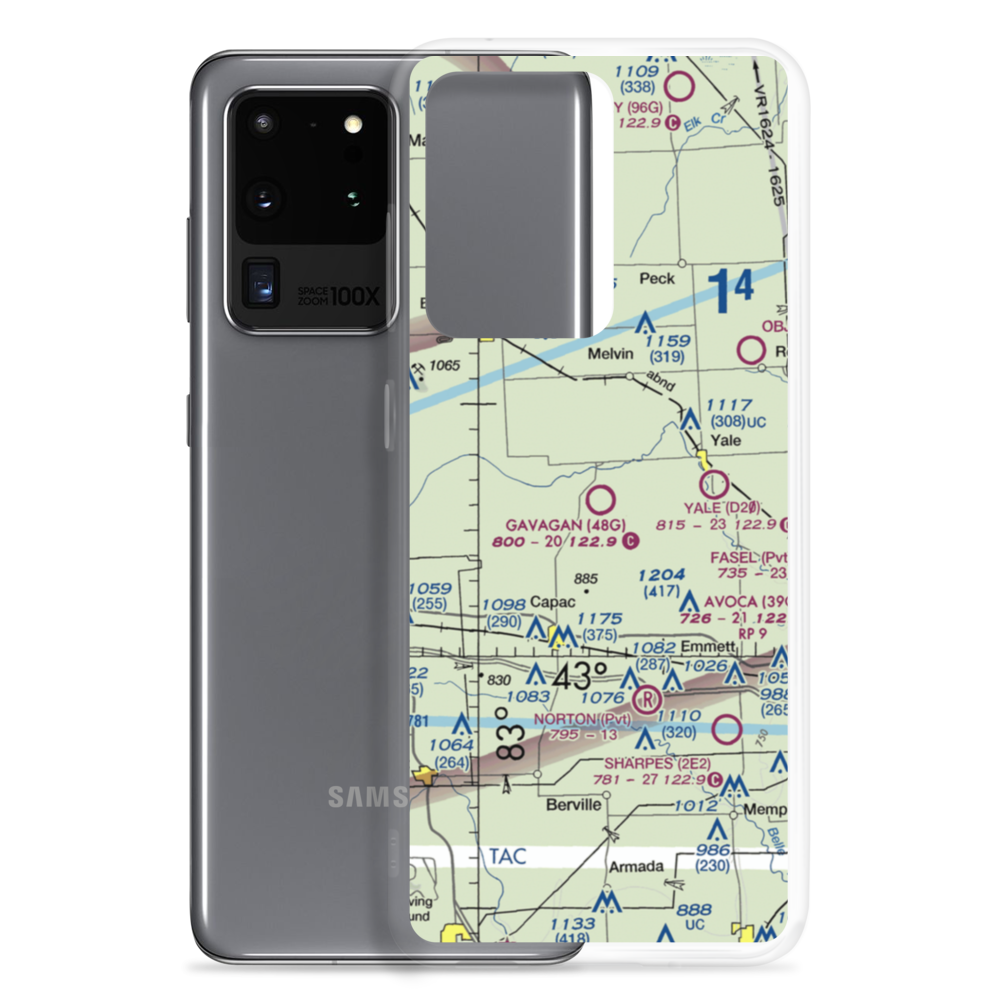 Gavagan Field (48G) VFR Sectional Samsung Case Samsung Galaxy S20 Ultra model shown