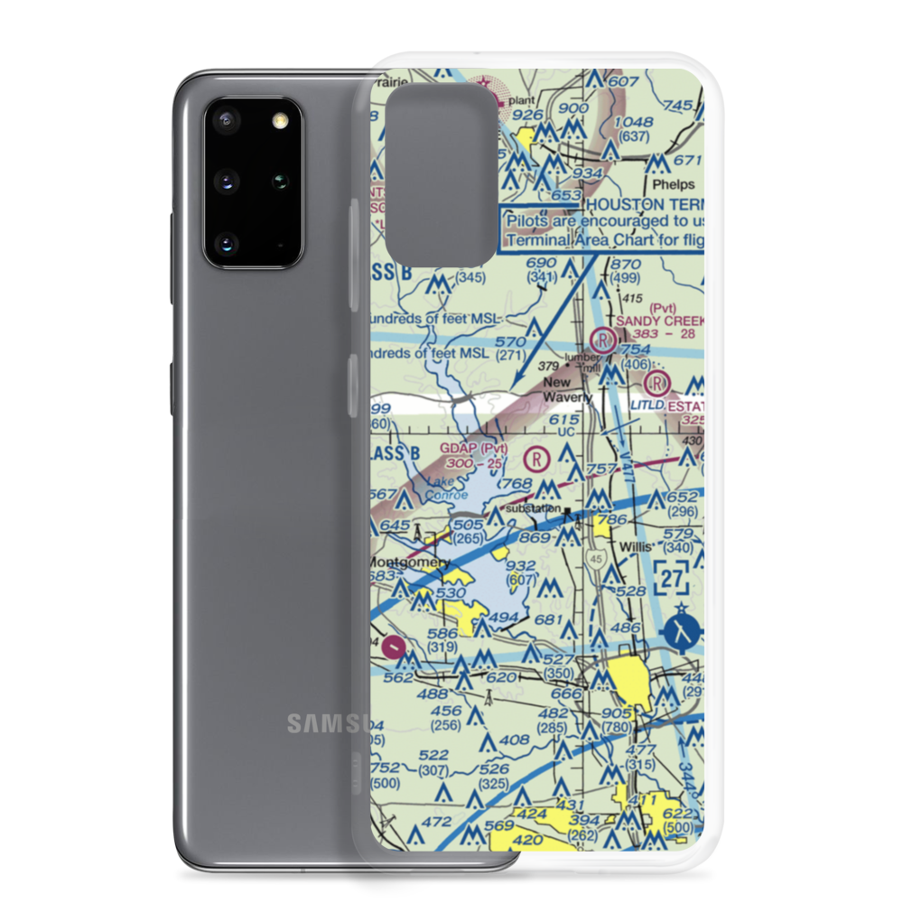 Gdap Air Ranch Airport (97TS) VFR Sectional Samsung Case Samsung Galaxy S20 Plus model shown
