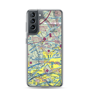 39pa - Vfr Sectional Chart On A Samsung Phone Case