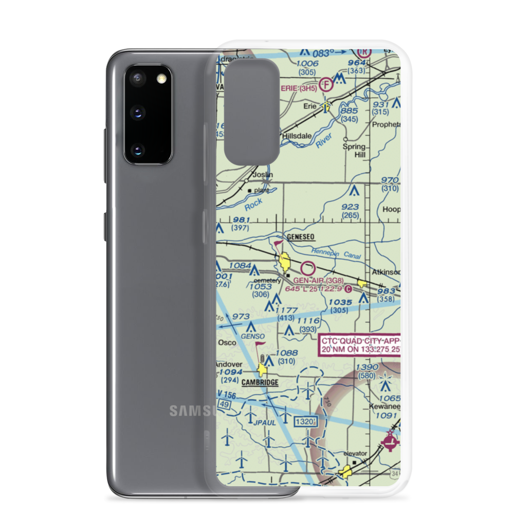 Gen-Airpark (3G8) VFR Sectional Samsung Case Samsung Galaxy S20 model shown