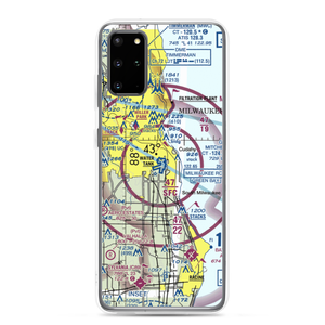 General Mitchell International Airport (MKE) VFR Sectional Samsung Case