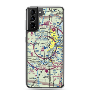 General Wayne A. Downing Peoria International Airport (PIA) VFR Sectional Samsung Case