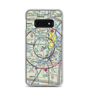 General Wayne A. Downing Peoria International Airport (PIA) VFR Sectional Samsung Case