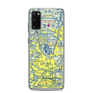 George Bush Intercontinental Houston Airport (IAH) VFR Sectional Samsung Case