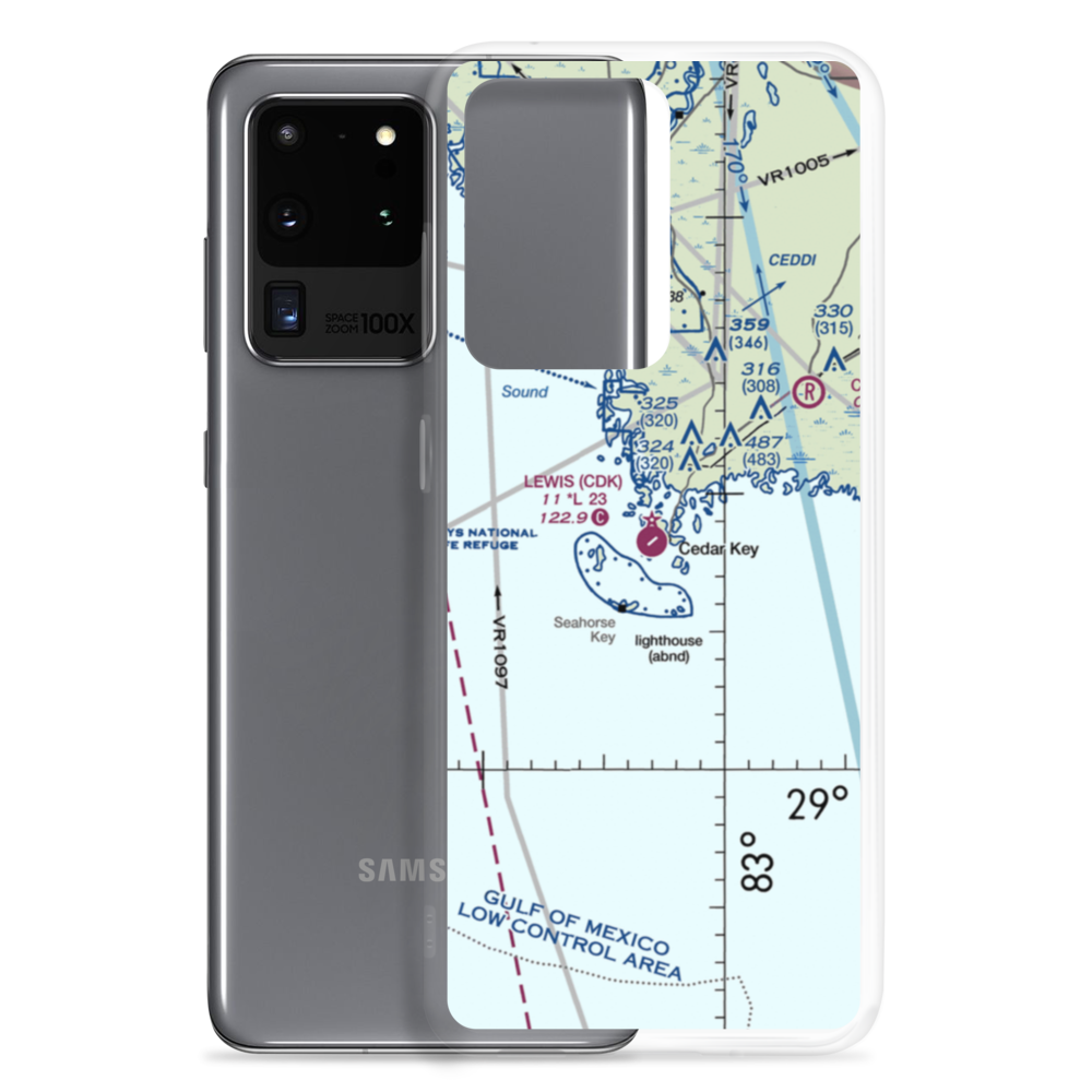 George T Lewis Airport (CDK) VFR Sectional Samsung Case Samsung Galaxy S20 Ultra model shown