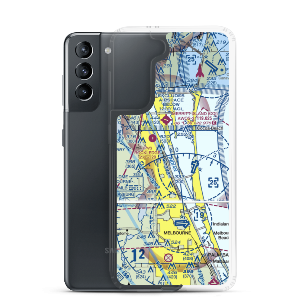 Gezik Seaplane Base (34FA) VFR Sectional Samsung Case Samsung Galaxy S21 model shown