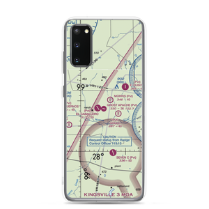 Ghost Apache Airport (45XS) VFR Sectional Samsung Case