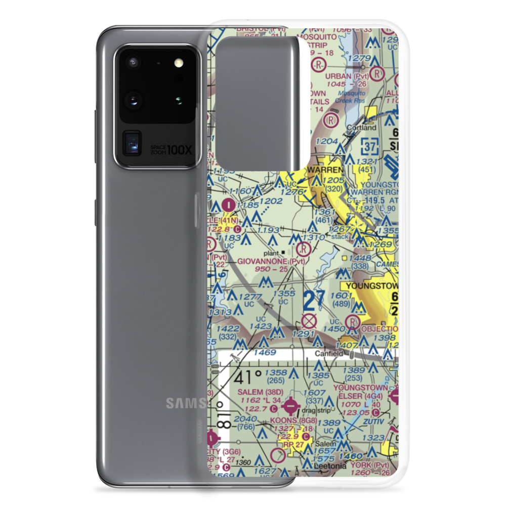 Giovannone Airport (22OI) VFR Sectional Samsung Case Samsung Galaxy S20 Ultra model shown