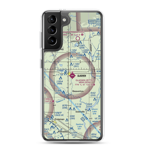 Gladwin Zettel Memorial Airport (GDW) VFR Sectional Samsung Case