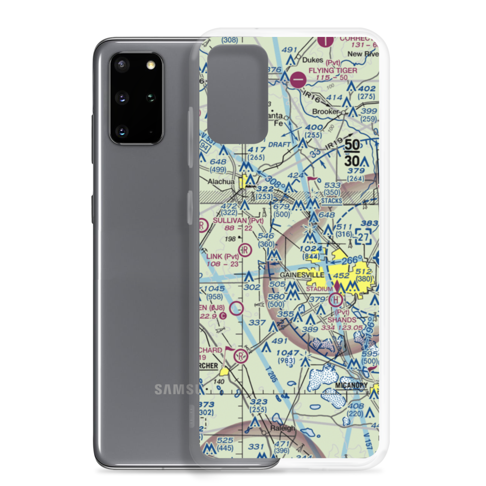 Gleim Field (FD81) VFR Sectional Samsung Case Samsung Galaxy S20 Plus model shown