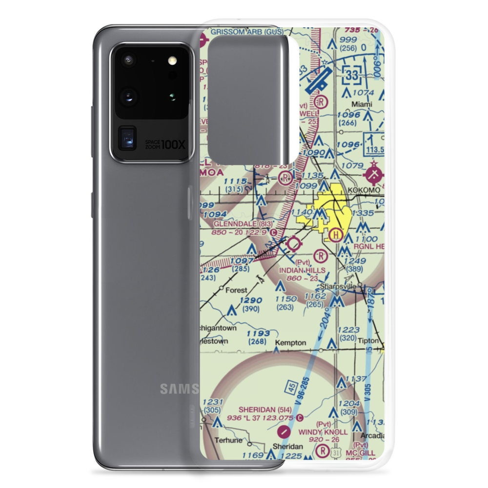 Glenndale Airport (8I3) VFR Sectional Samsung Case Samsung Galaxy S20 Ultra model shown