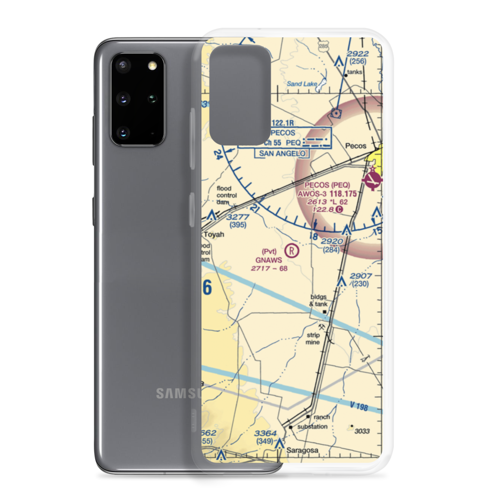 Gnaws Farm Airport (96XA) VFR Sectional Samsung Case Samsung Galaxy S20 Plus model shown